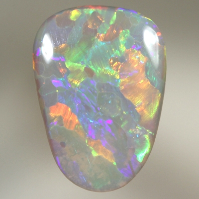 SOLID SEMI BLACK OPAL RARE! Jigsaw pattern